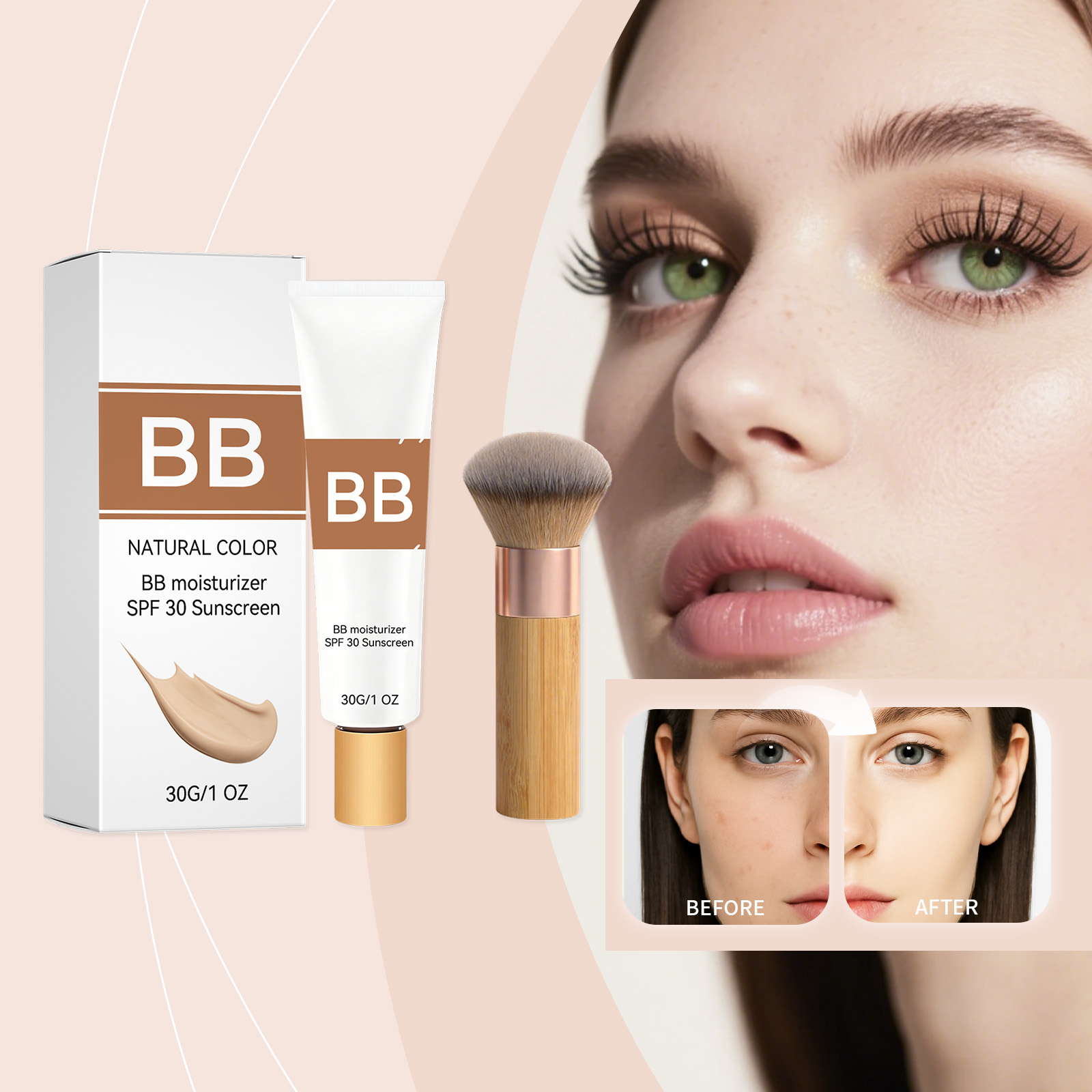 Beauty Makeup Artist - Krem BB z filtrem SPF 30,