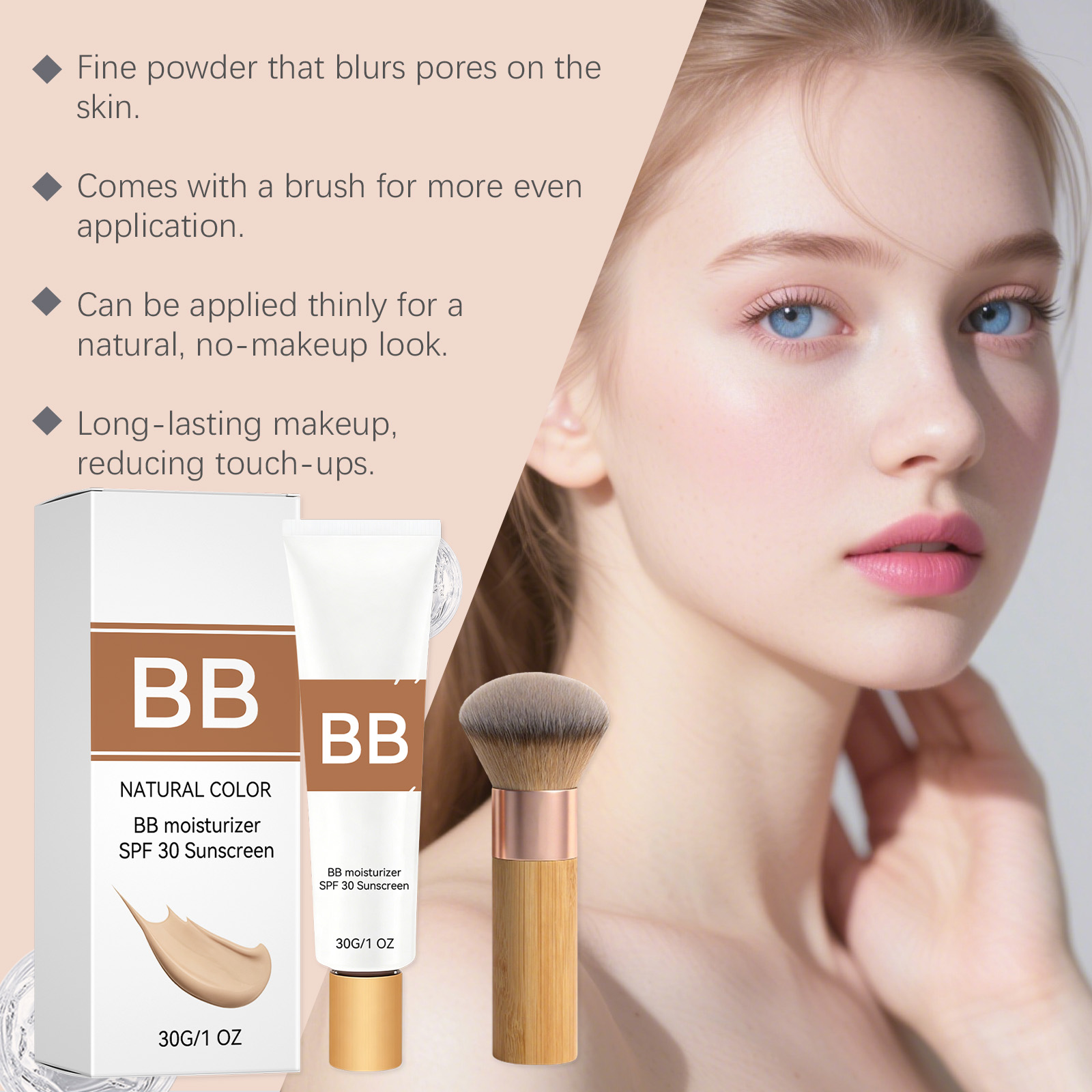 Krem BB z filtrem SPF 30, tonu – Beauty Makeup Artist recenzja i cena