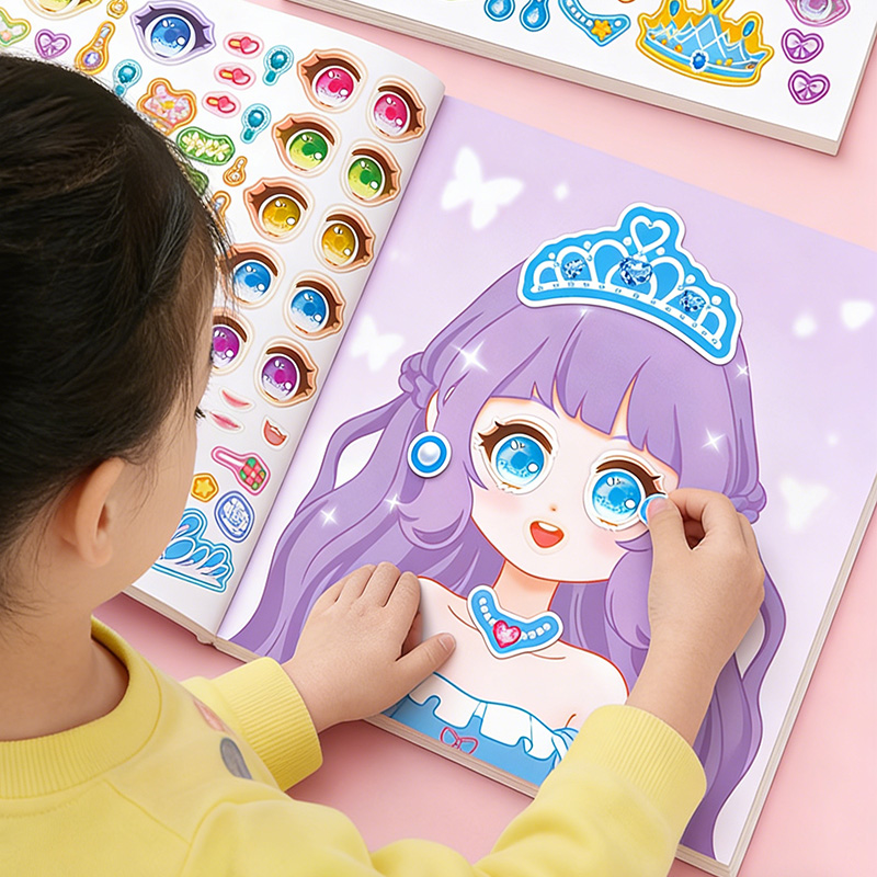 Naklejki do makijażu księżnicz – Beauty Makeup Games recenzja i cena