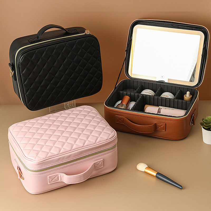 Duża kosmetyczka podróżna z lu – Beauty Zone Makeup recenzja i cena